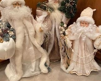 Christmas Santas & decor