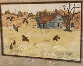 Signed William d Rogers painting