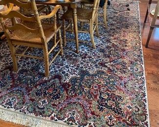 Beautiful Karastan Floral Kirman 8’8X12’ in wonderful condition no stains!! This beautiful rug can be presold for $1400 Call Bryan 706-656-9130