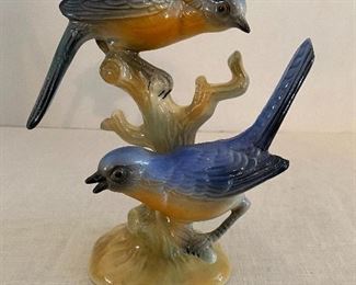 Brad Keeler pottery birds 