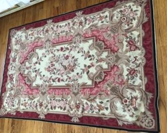 Needle point rug $290