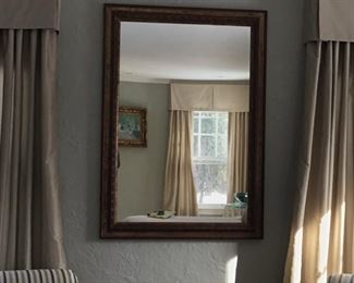 Gorgeous beveled mirror $90. 48x34 