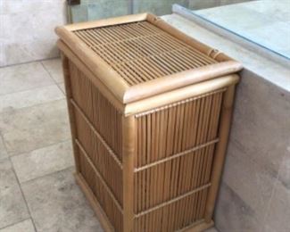 $25 bamboo hamper