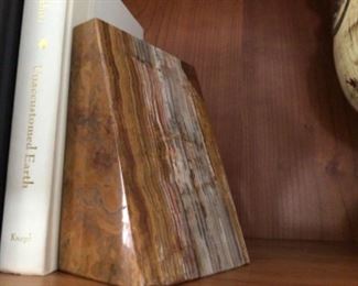 Large marble book end $50