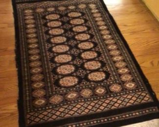 $175 hand knotted thick wool rug