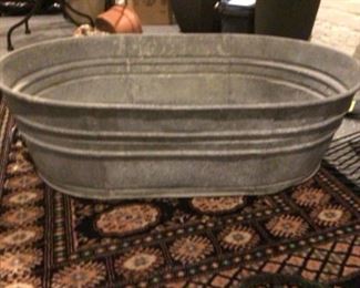 $75 antique extra large tub