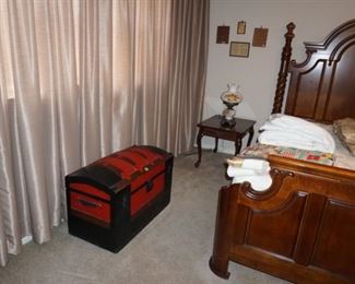 Camel back trunk $95 ,             accent table  $20