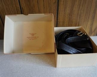 Vintage Hilborn-Hamburger, sword belt, Navy       