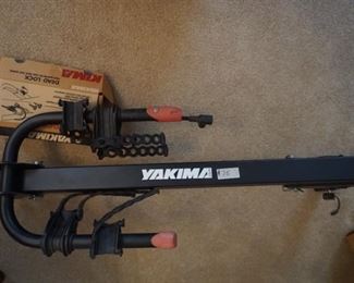 Yakima bike rack , holds two