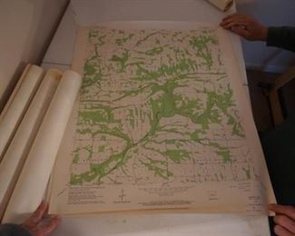 several Geographical survey maps 1963