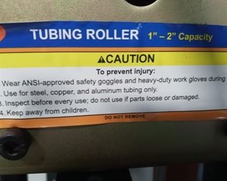 Tubing Roller