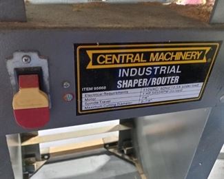 Industrial Shaper/Router