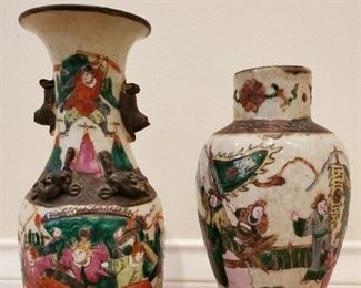 Antique asian pottery
