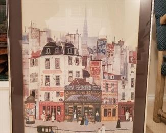 Michel Delacroix framed print
