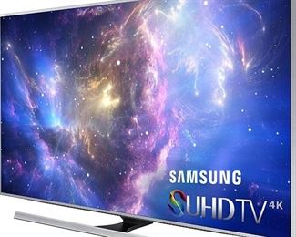 Samsung 55" SUHD Smart TV (stock photo). Actual TV also includes wall mount.