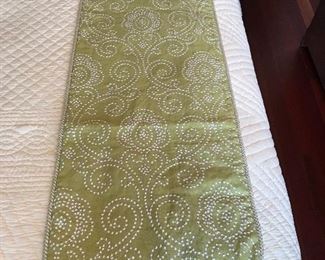 Custom bed scarf and/or table runner,  70" x 16", WAS $20,  NOW $10