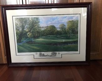 12th hole North Course Olympia Fields, 37"W x 27"H, Was $75, NOW $40