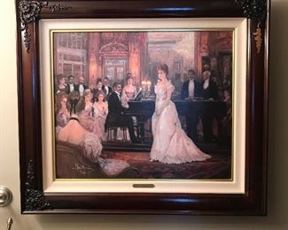 The Recital by Alan Maley signed, 32" x 28", Was $325, NOW $199