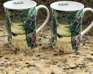 Pair of Hidcote garden mugs, Was $5, NOW $2