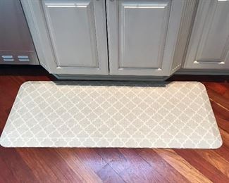 Padded kitchen mat, 47"L x 20"W,  $14
