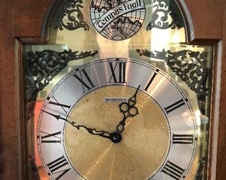 Face of Howard Miller Barwick clock