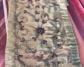 Beaded table runner,  Was $12, NOW $8
