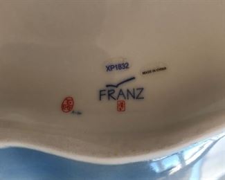 Franz signed platter