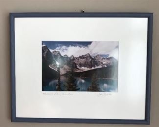 Marraine Lake, Canada, Photographed by Jim Pamlatos, 19" x 15"H,  $30