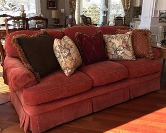 Sofa, 7'3"W x 37"D x 32"H,  Was $325, now $250