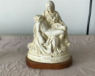 Mary & Jesus figurine,  6"H, $10