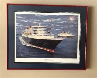 Majesty at Sea - Queen Mary 2 and Queen Elizabeth 2 on their historic combined transatlantic crossing April 25 - May 1, 2004,  was $55, NOW $30