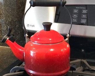Red teapot,  $12