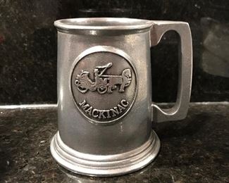 Mackinac Island pewter mug, 5"H, was $6, NOW $3