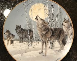 Song to the Wilderness plate, 8.25",  was $10, NOW $5