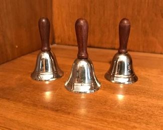 3 small bells,  2.75"H, was $4.50, NOW $2