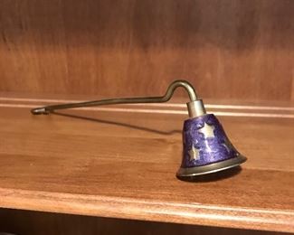 Blue star candle snuffer, $4