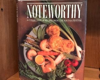 Noteworthy - a collection of recipes from Ravinia Festival,  $5