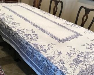 William Sonoma tablecloth x2, 70 x 80",  $15 each