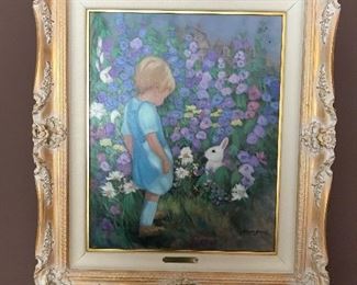 Enchanted Garden by Frances Jerome, 2' x27.5", was $135, NOW $65