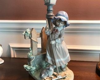 Lladro "Fall Cleanup", 13'H, $115