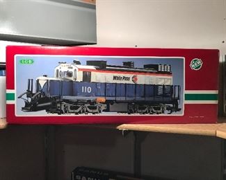 LGB 2055 White Pass Diesel Locomotive #110 LN/Box, was, $550, NOW $450