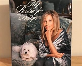 Barbara Streisand, My Passion for Design hardcover book, was $8, NOW $5