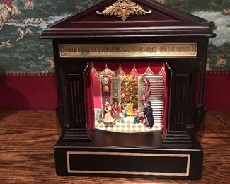 RARE Mr. Christmas THE NUTCRACKER SUITE Animated 4 Scene Ballet Music Box in excellent condition;  it plays various Nutcracker music.  Quite enchanting!  $265