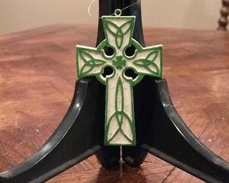 Celtic cross ornament, $4