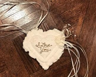 "I Love You" ornament,  was $3, NOW $1