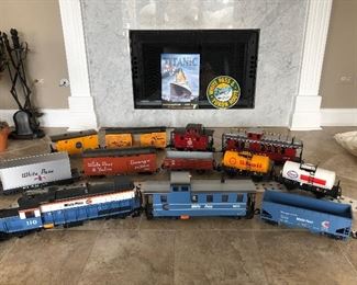 Assortment of trains