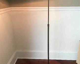  Brass telescoping reading lamp,  48"H, Was $45, NOW $35
