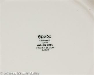 SPODE Indian Tree Plates
