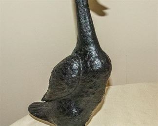 Large Metal Duck
