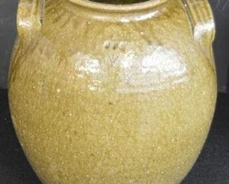 6409 - 5 Gallon Storage Jar, CA, 1850, James Franklin Seagle, Rare Museum Quality